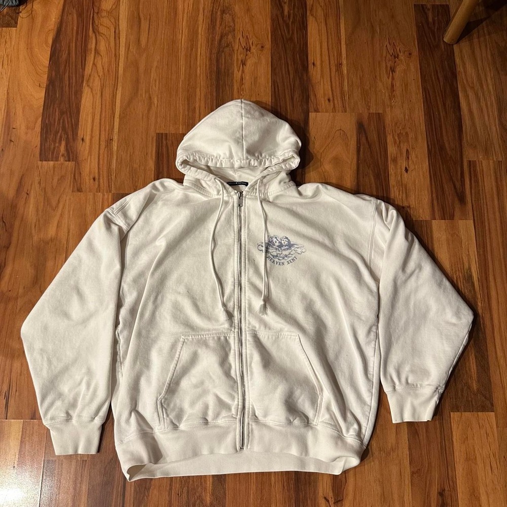 Y2K brandy Melville heaven sent angel oversized baggy hoodie